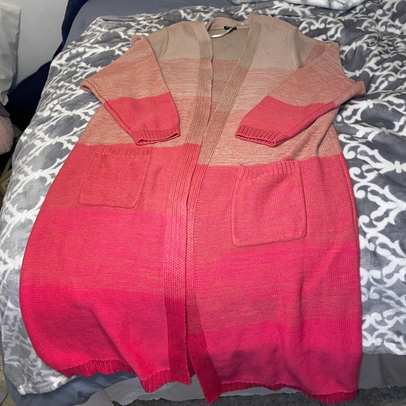 Torrid Pink Ombré Slouchy Sweater (Brand New) - Picture 2 of 4